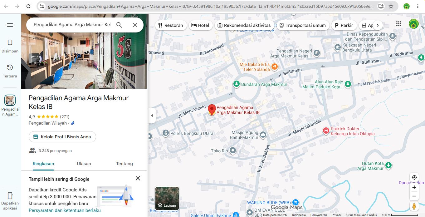 maps kantor