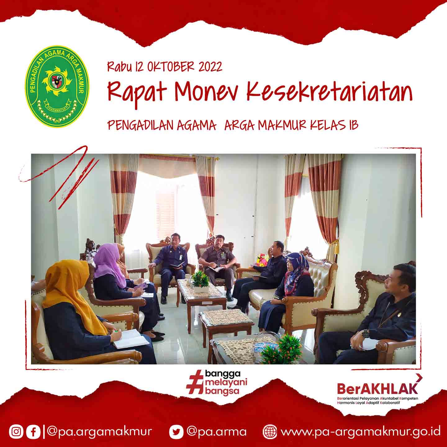 121022 Rapat kesekretariatan 1
