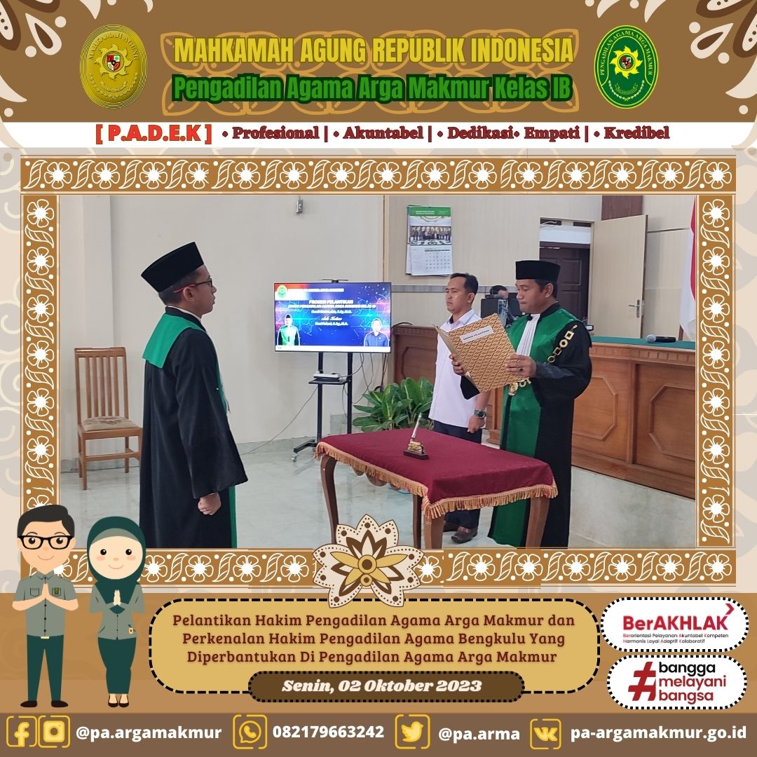 021023 Pelantikan Hakim 1