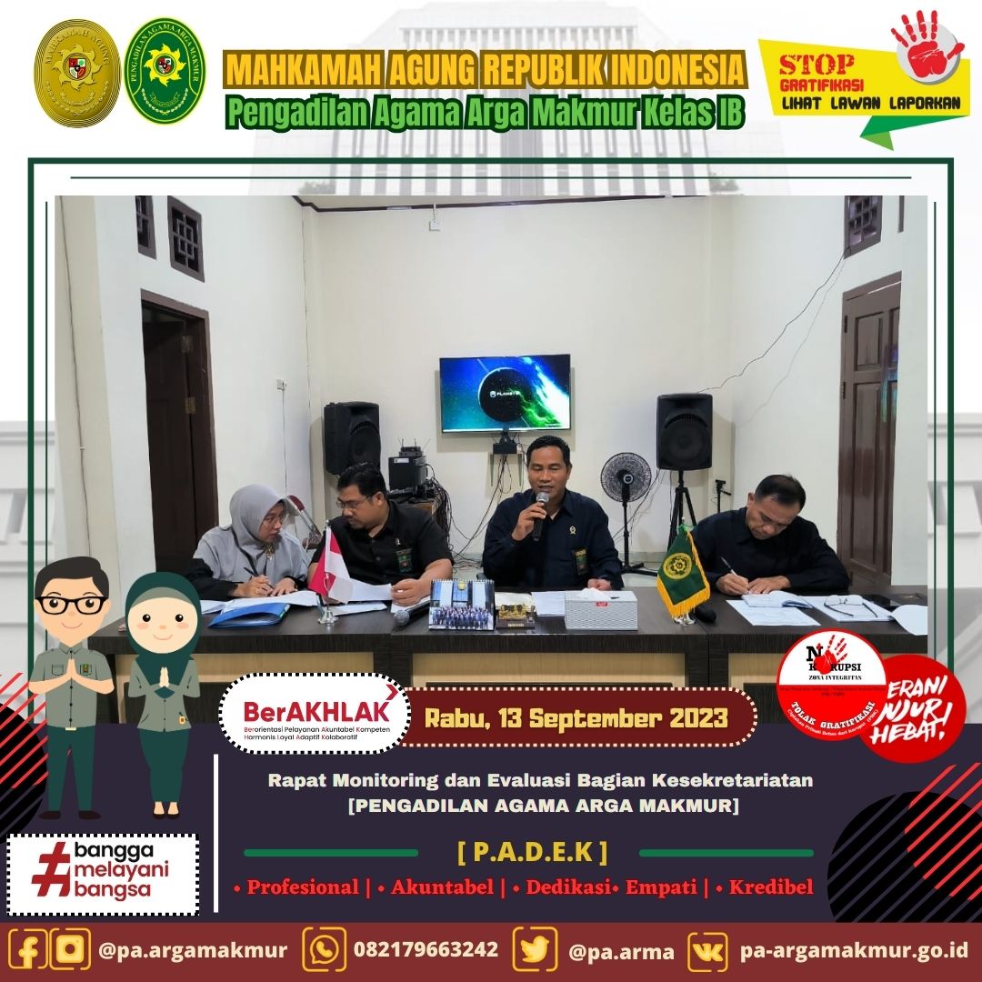 130923 Rapat Monev Kesekretariatan 1