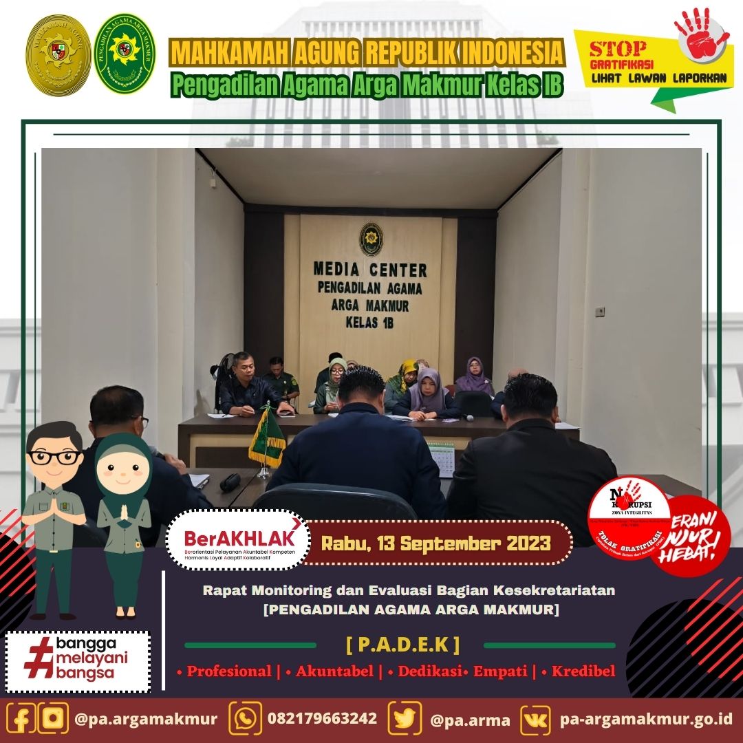 130923 Rapat Monev Kesekretariatan 2