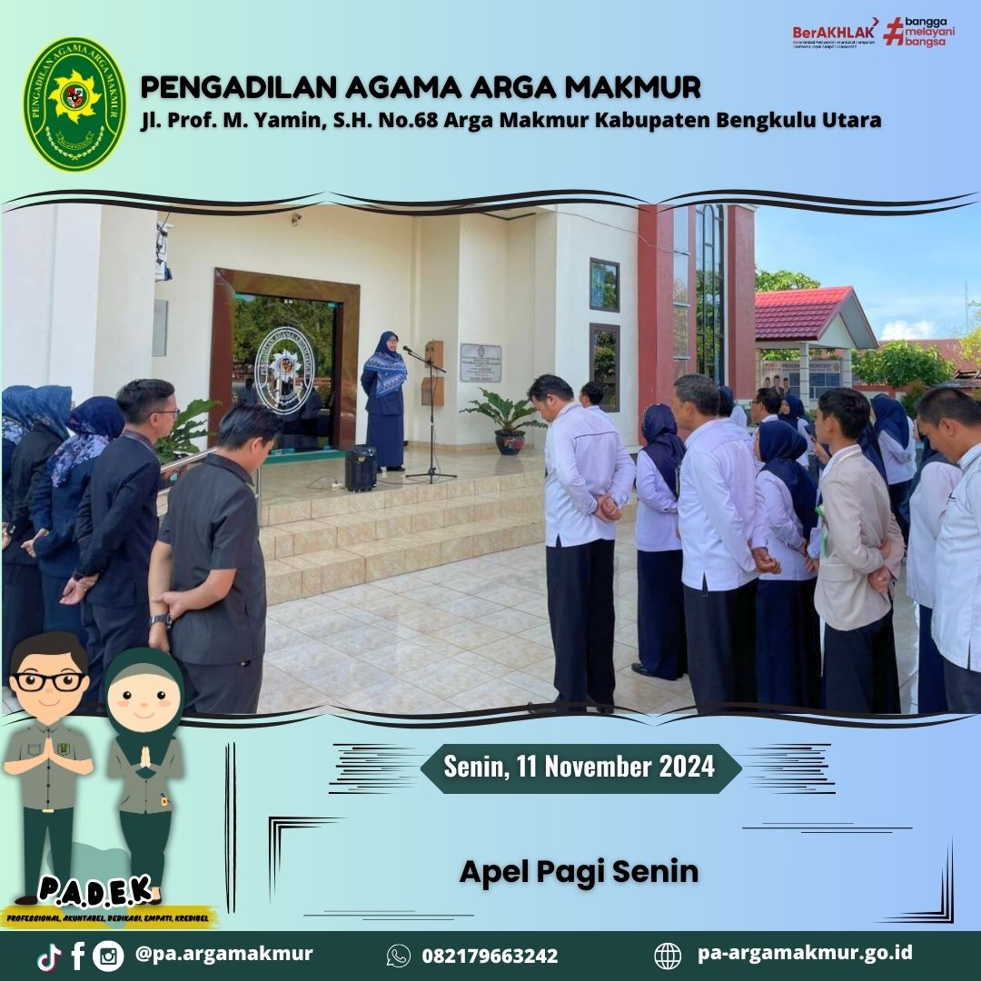 111124 Apel Pagi Senin 2