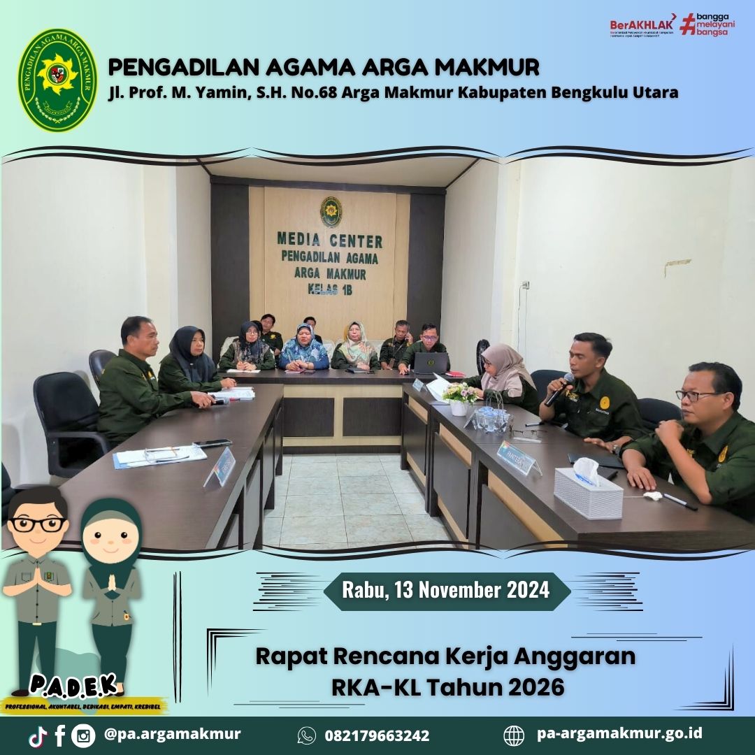 131124 Rapat Rencana Kerja Anggaran RKA KL Tahun 2026