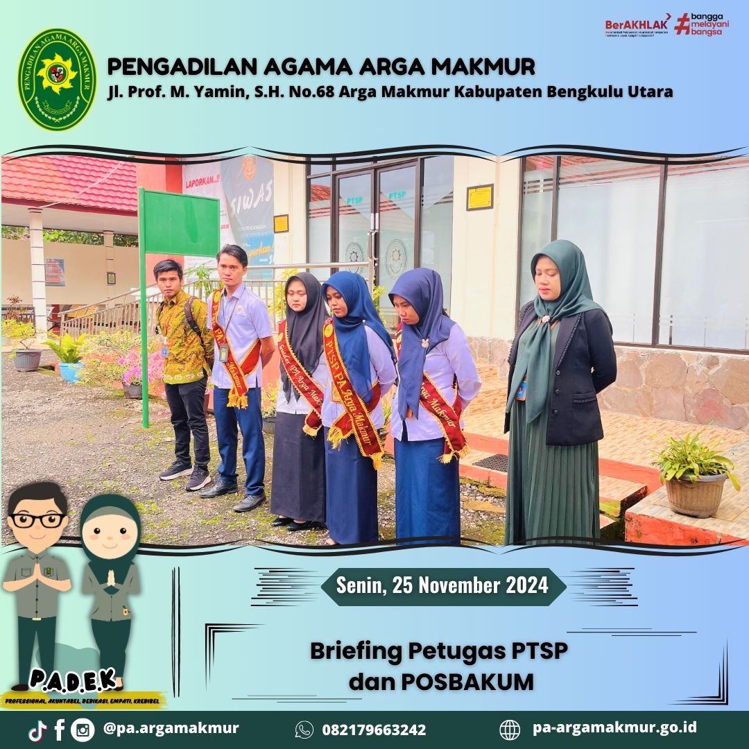 251124 Briefing Petugas PTSP dan POSBAKUM 2