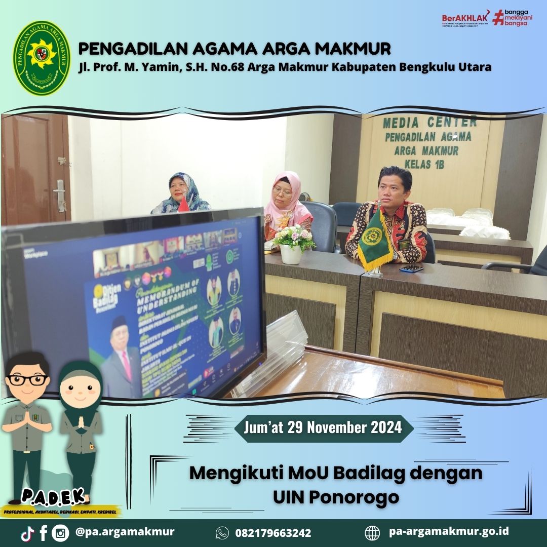 291124 MoU Badilag dengan UIN 2