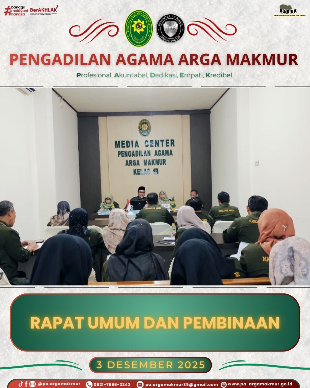 031225 Rapat Umum dan Pembinaan 1