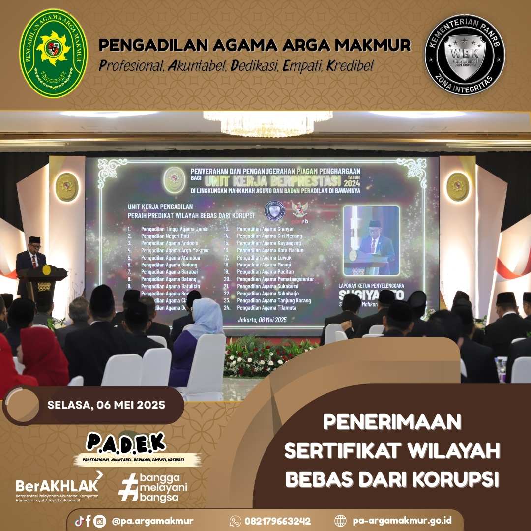 060525 Penerimaan Penghargaan WBK 3