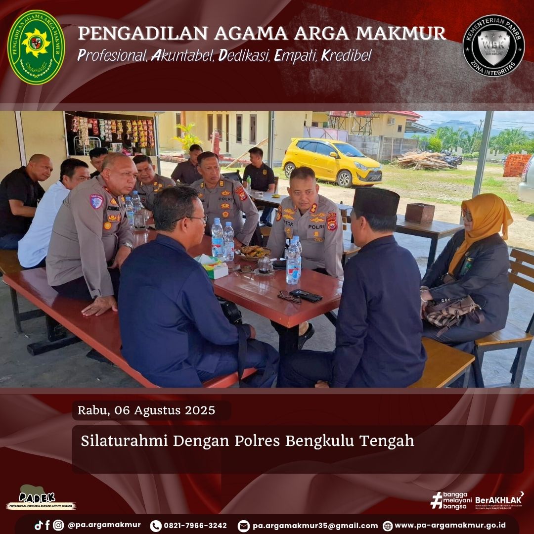 060725 Silaturahmi dengan Kapolres Benteng 2