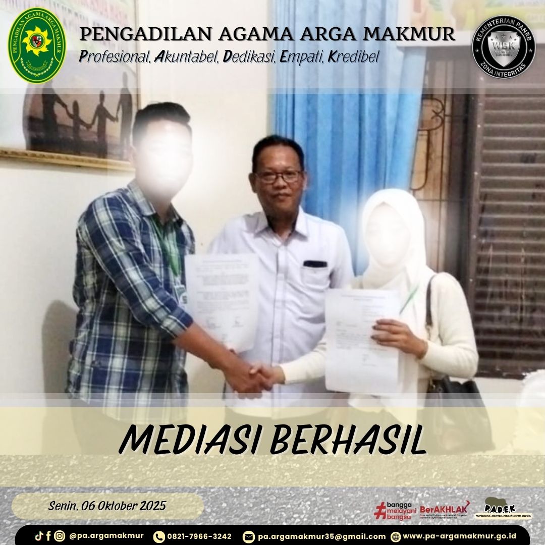 061025 Mediasi Berhasil 1