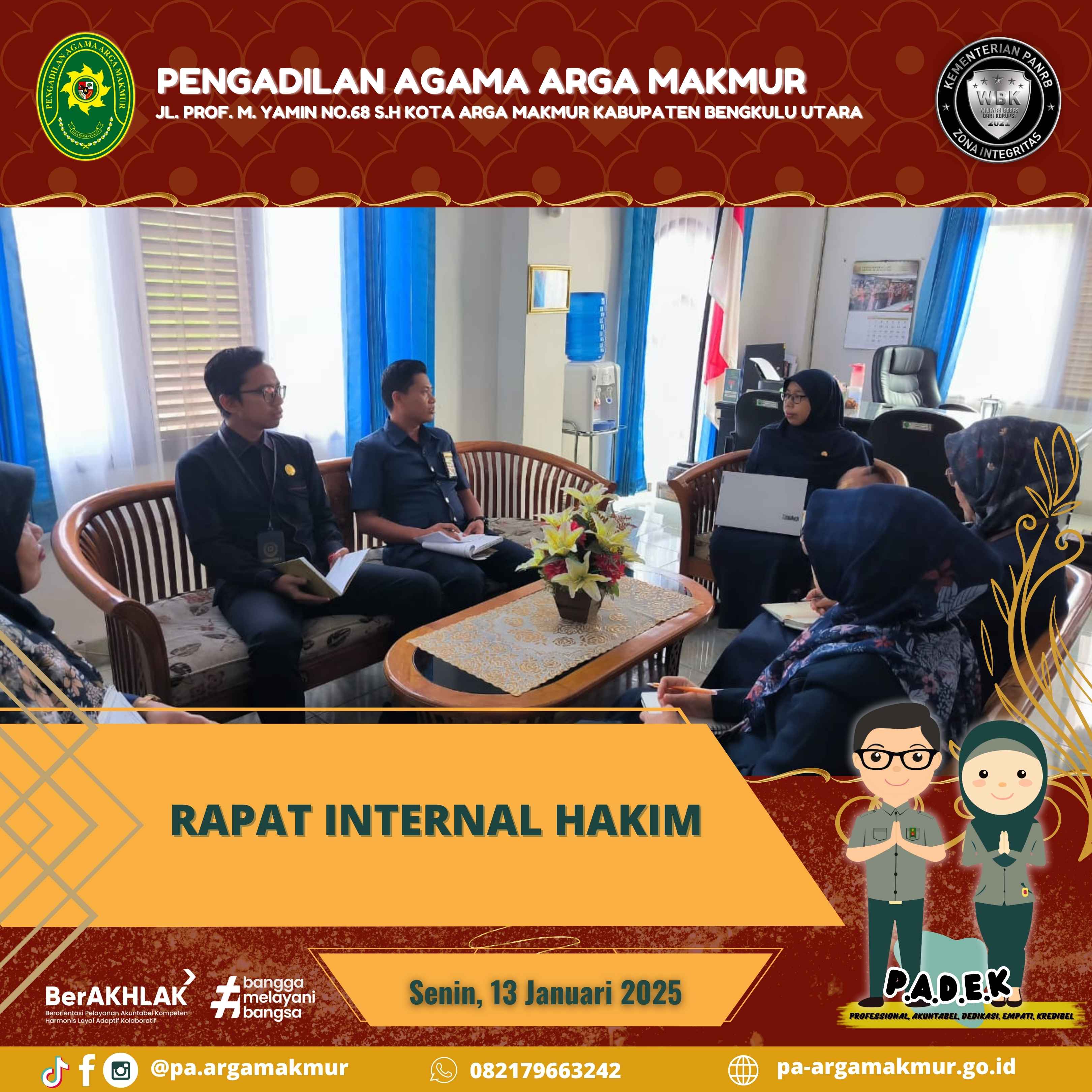 130125 Rapat Internal Hakim 1