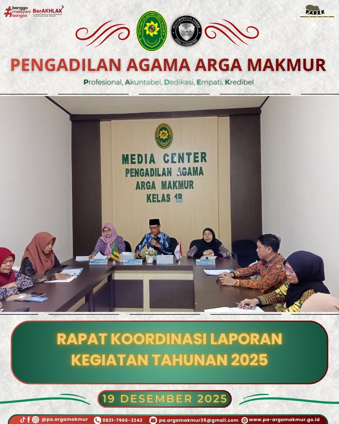 191225 Rapat Koordinasi Laporan Pelaksaaan Kegiatan 1