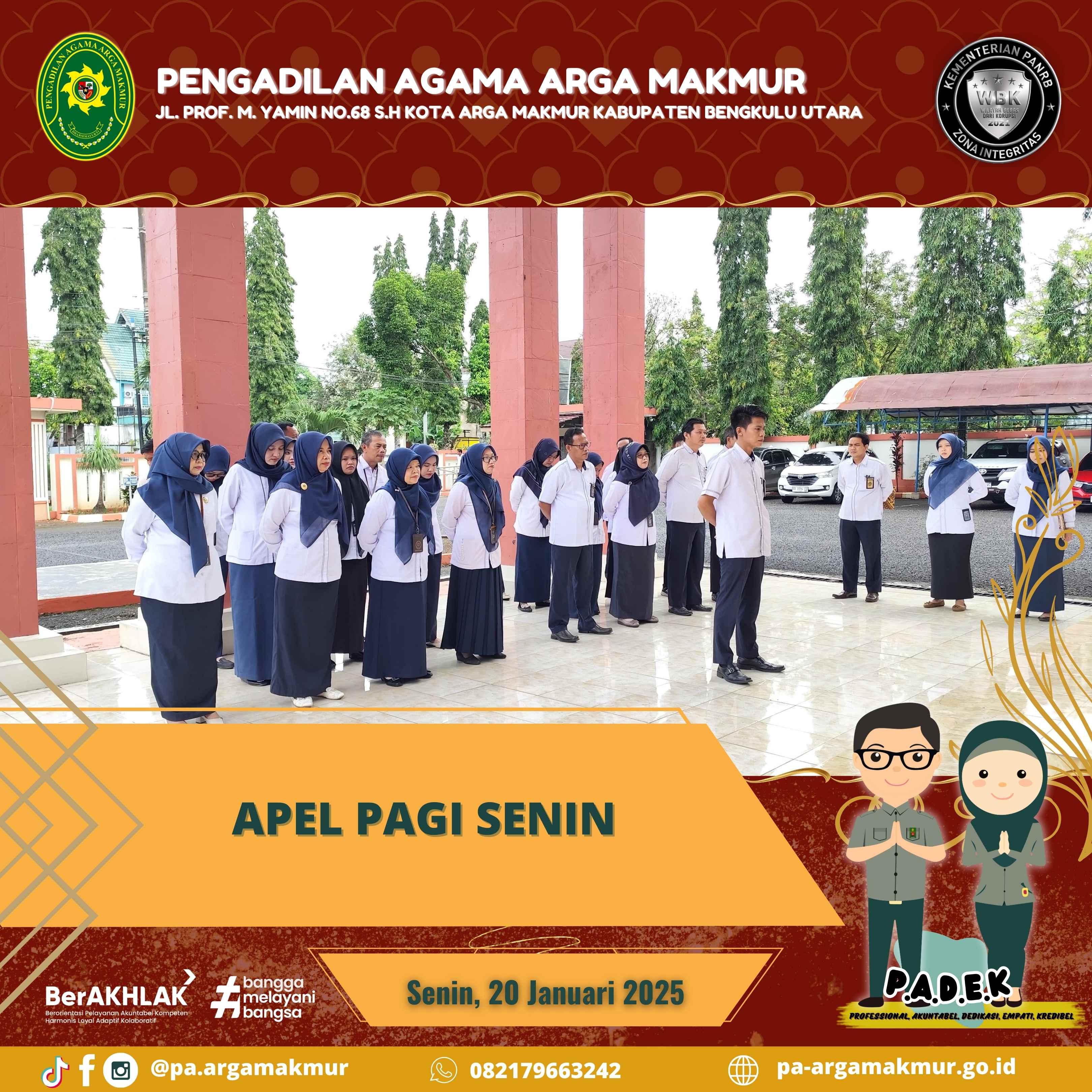 200125 Apel Pagi Senin 3