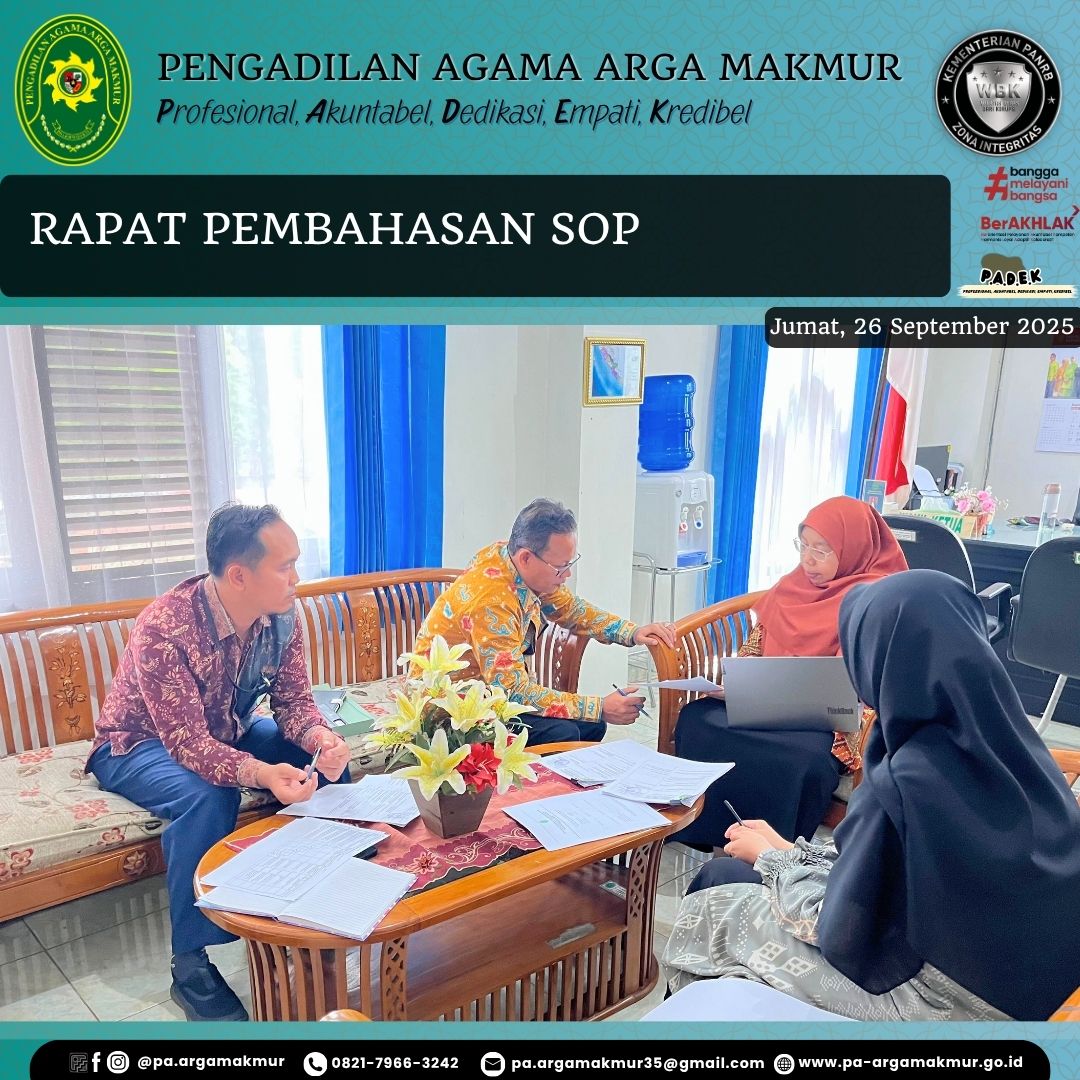 260925 Rapat SOP Kepaniteraan