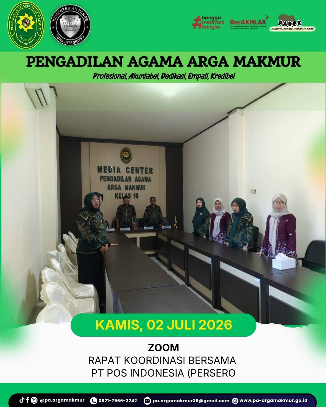 02072026 Rapat Koordinasi bersama PT POS Indonesia 1