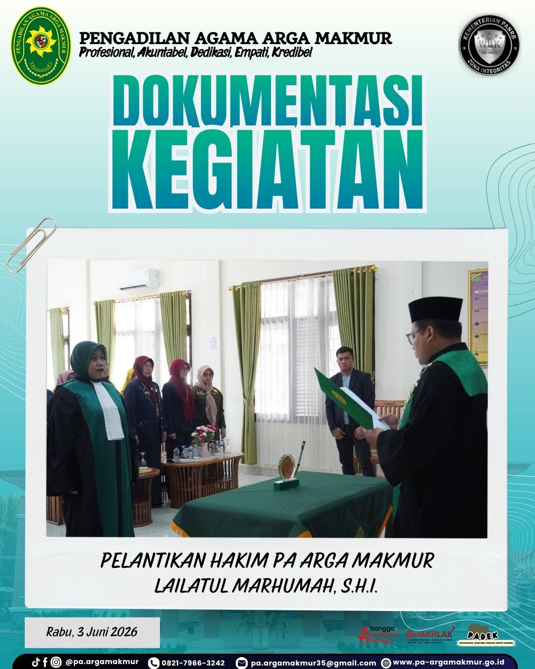 030626 Pelantikan Hakim 1