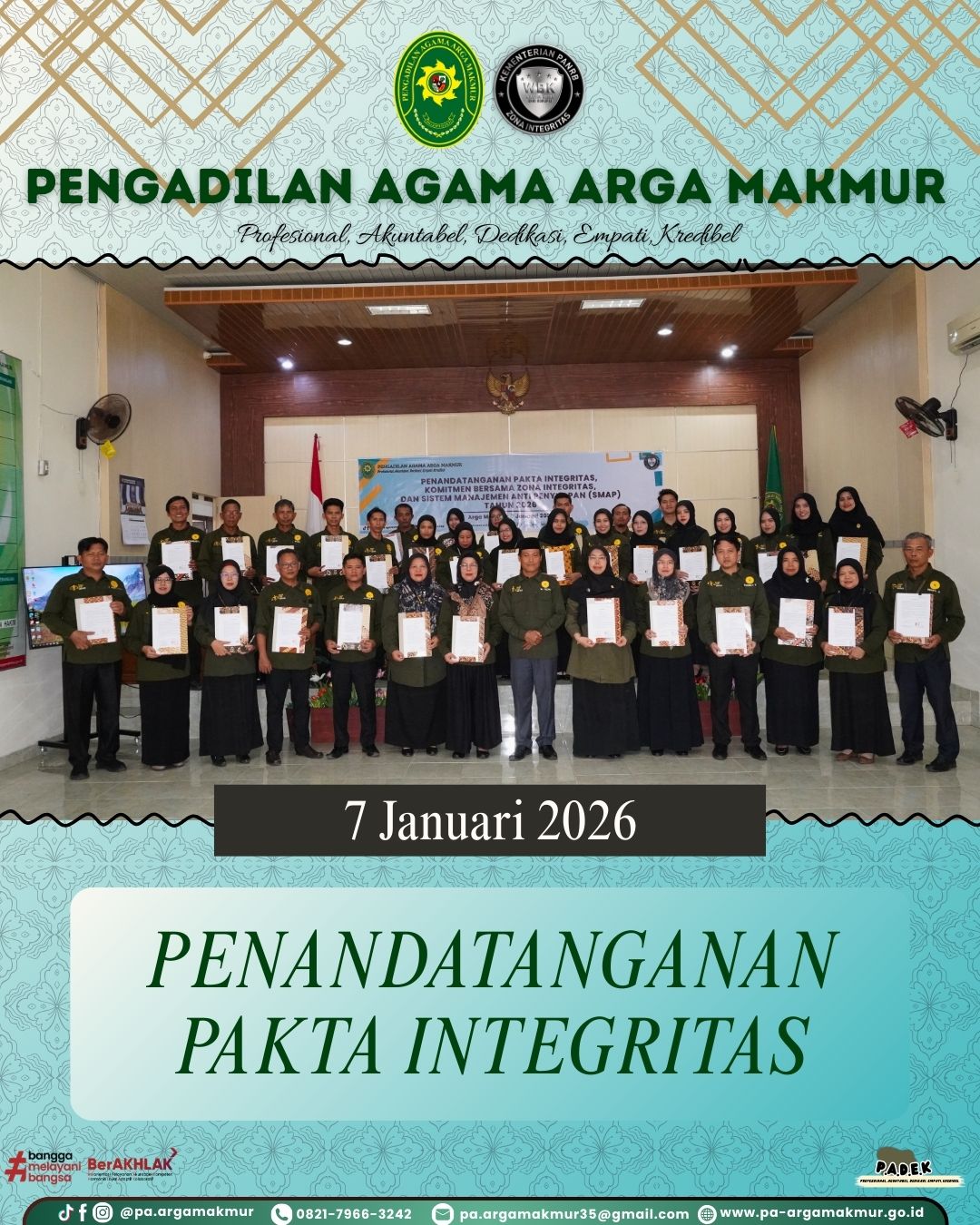 070126 Penandatanganan Fakta Integritas 2