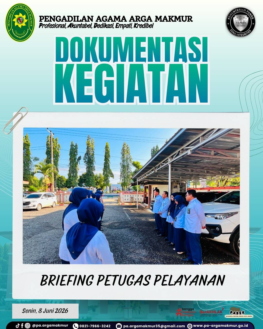 080626 Briefing Petugas Pelayanan 2
