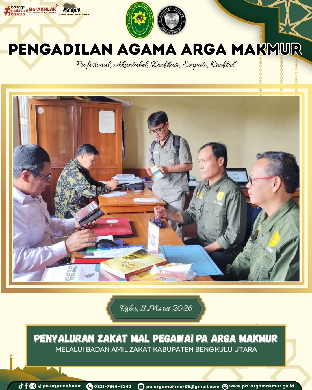 110326 Penyaluran Zakat Mal 2