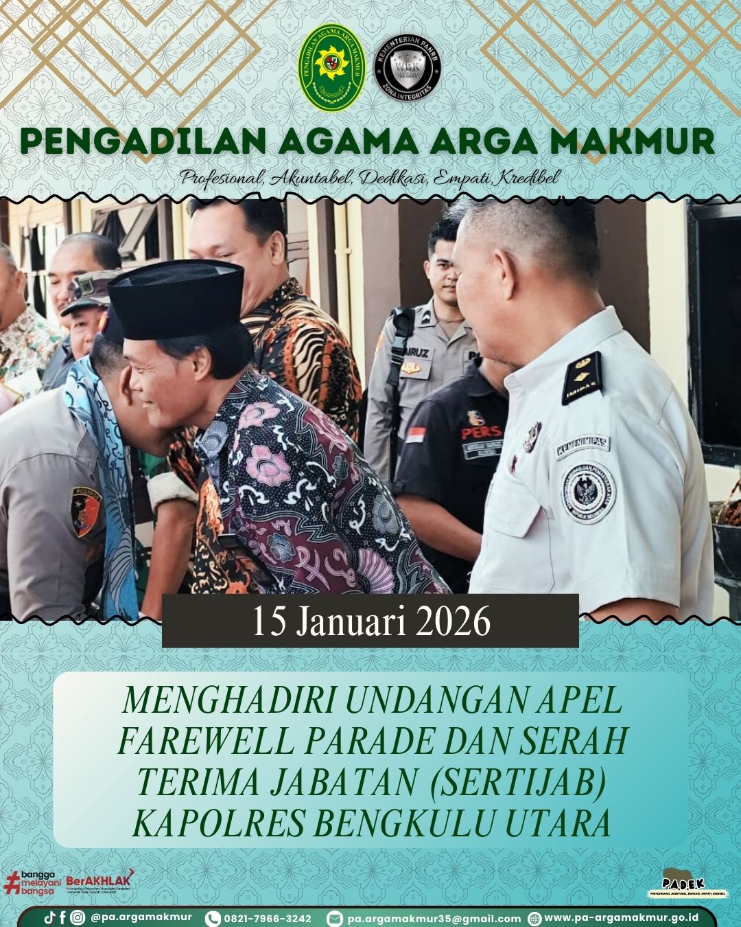 150126 Sertijab Kapolres 2