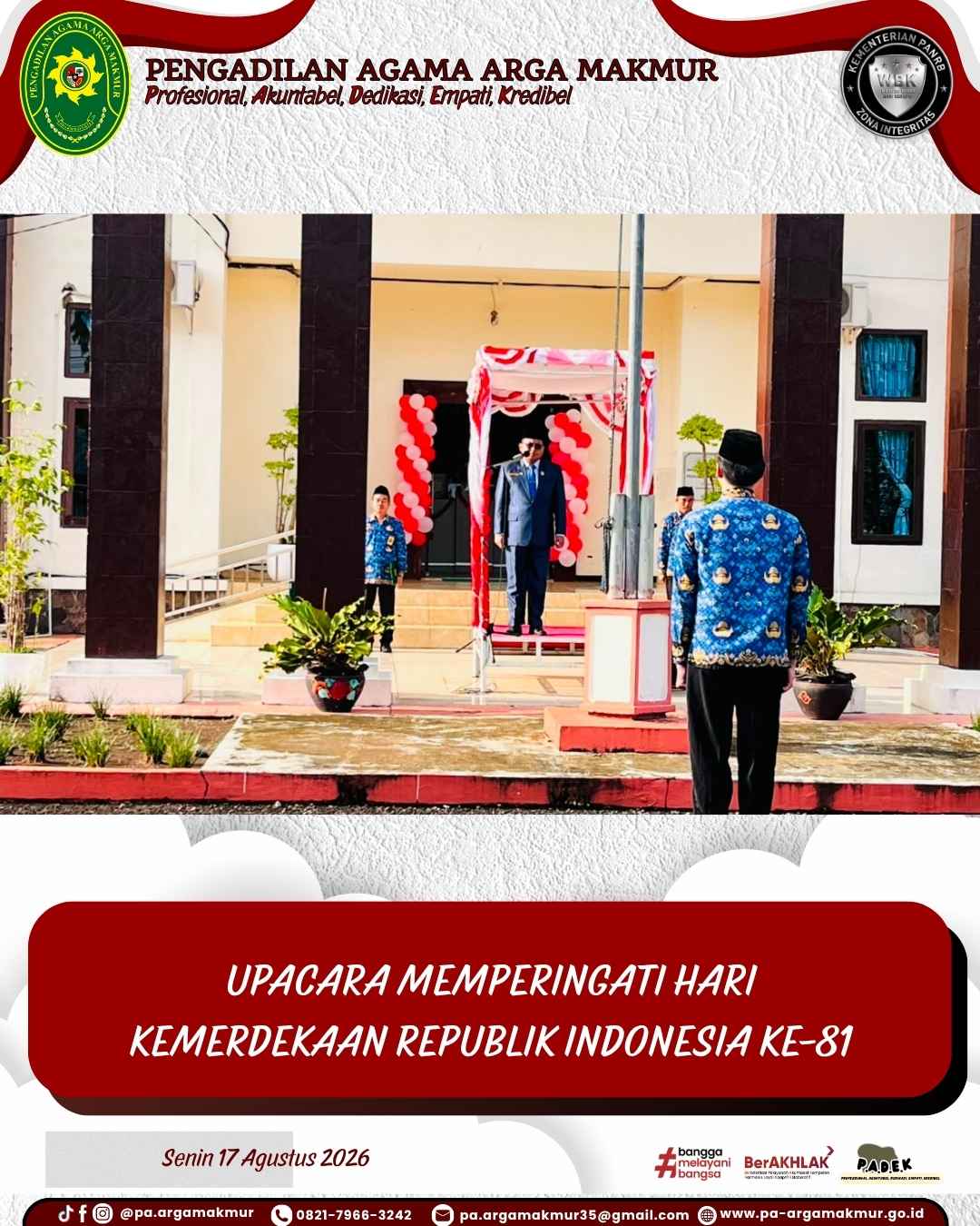 170826 Upacara HUT RI 1