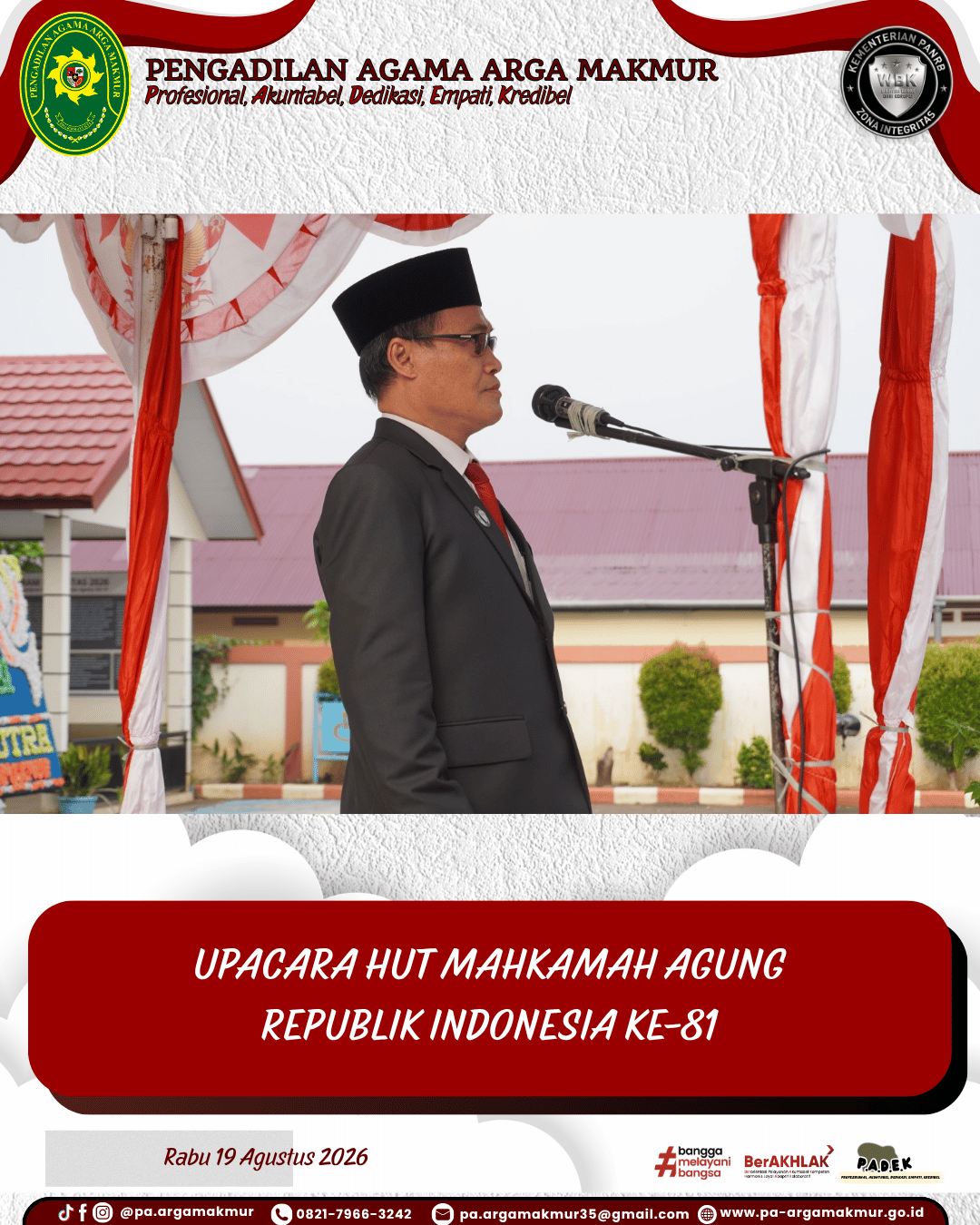190826 Upacara HUT MARI 1