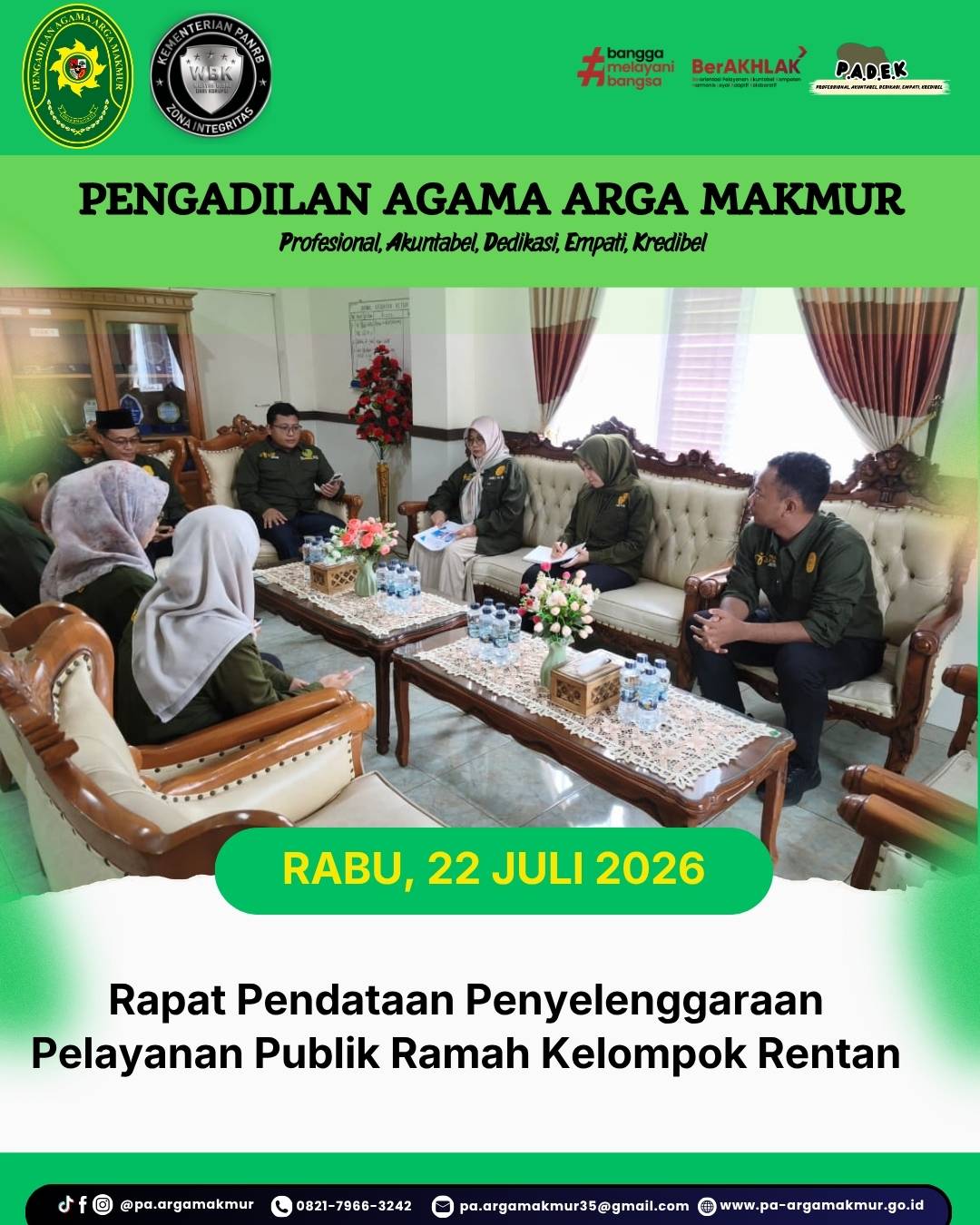 220726 Rapat Pendataan Penyelenggaraan Pelayanan Publik Ramah Kelompok Rentan 2
