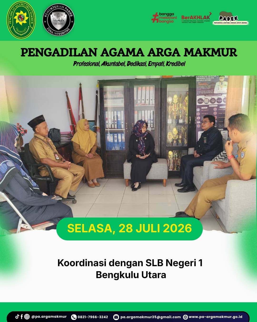 280126 Koordinasi dengan SLB N 1 BU 1