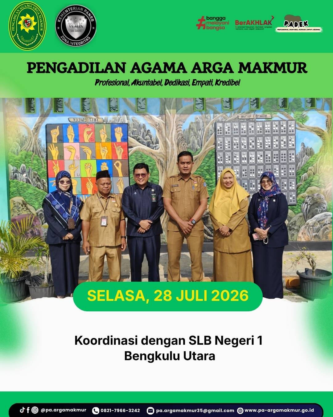 280126 Koordinasi dengan SLB N 1 BU 2