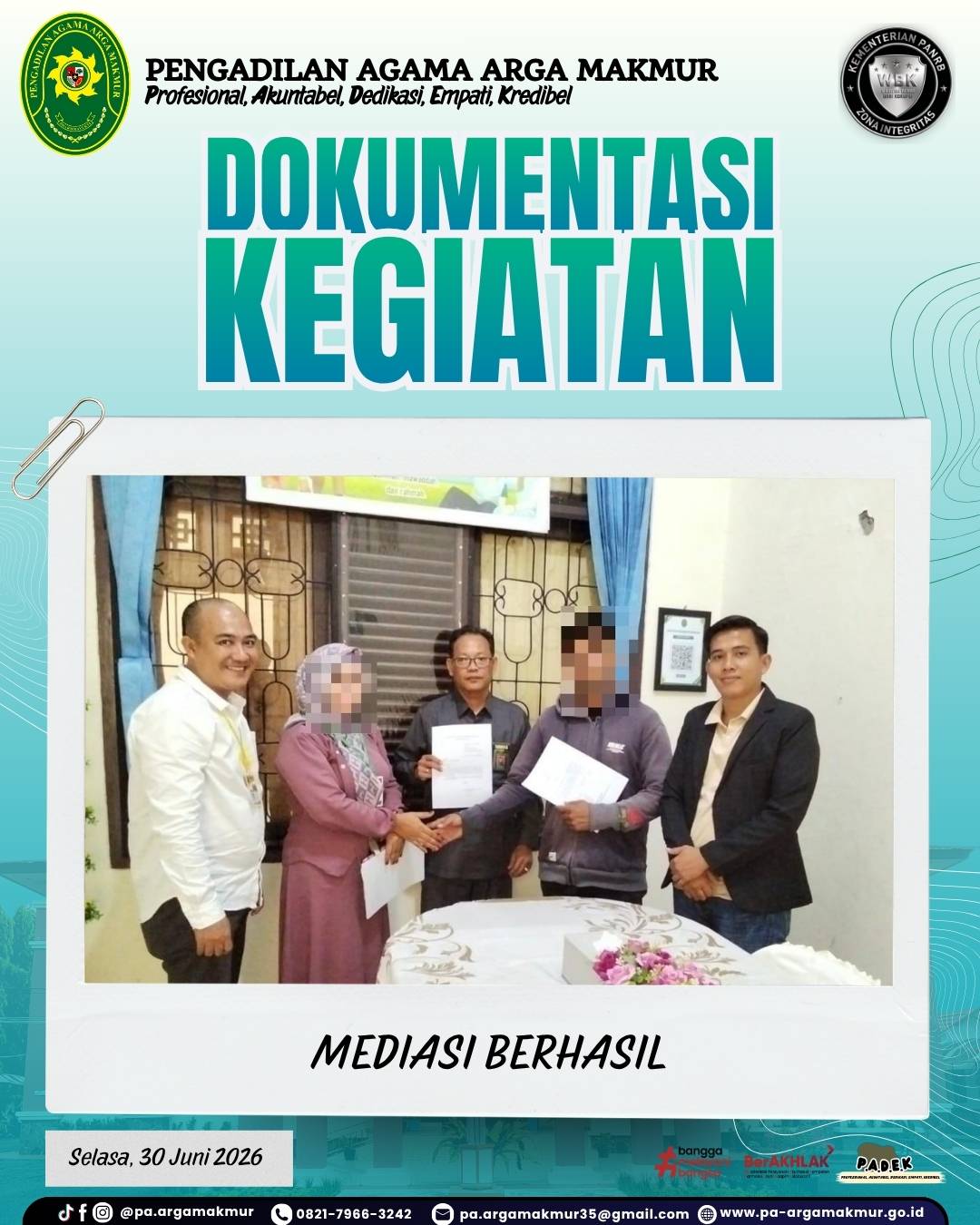 300626 Mediasi Berhasil