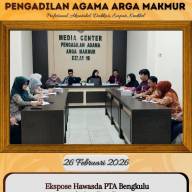 Ekspose Hasil Pengawasan Hakim Tinggi Pengawas Daerah Secara Daring